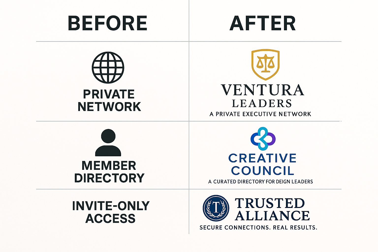 AI logo generation magic - before and after transformation